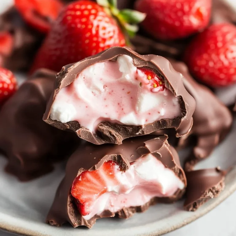 Chocolate Strawberry Yogurt Clusters (Viral Recipe!)