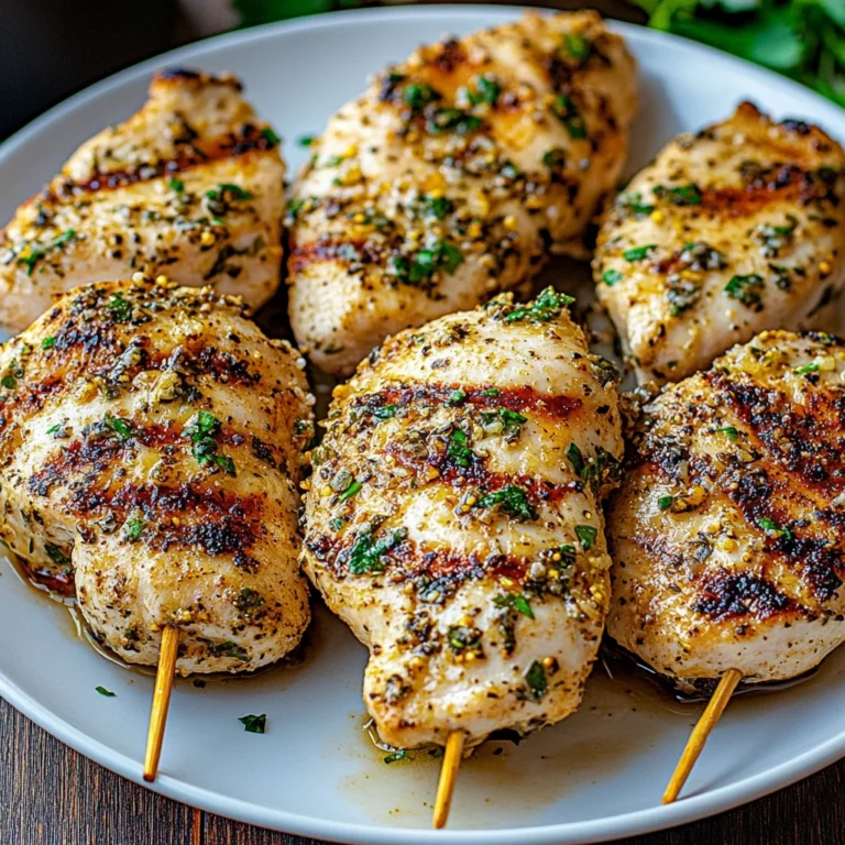 Garlic Parmesan Grilled Chicken