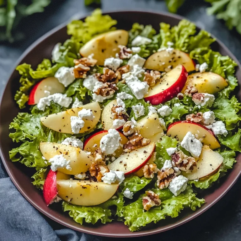 Honeycrisp Apple & Feta Salad