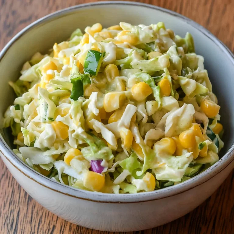 Jalapeno Corn Coleslaw