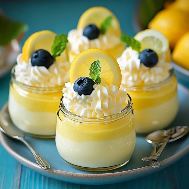 Lemon Cheesecake Mousse