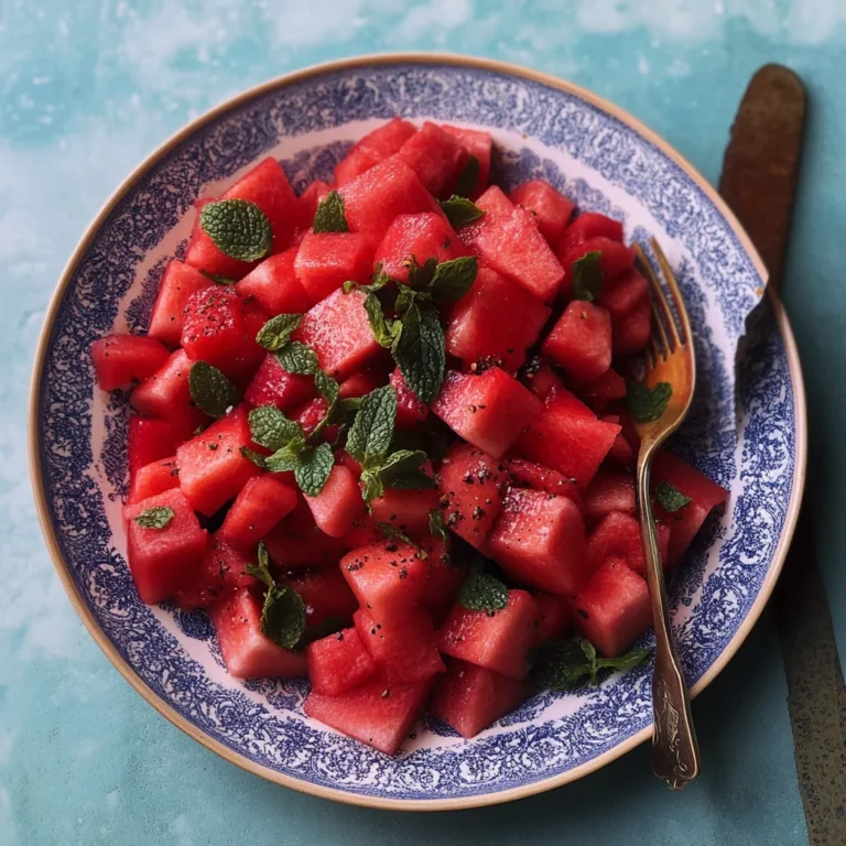 Watermelon Fruit Salad