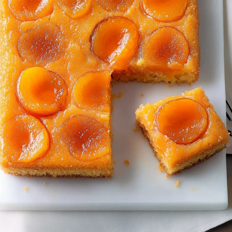 Apricot Upside-Down Cake