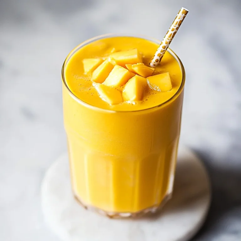 Frozen Mango Smoothie