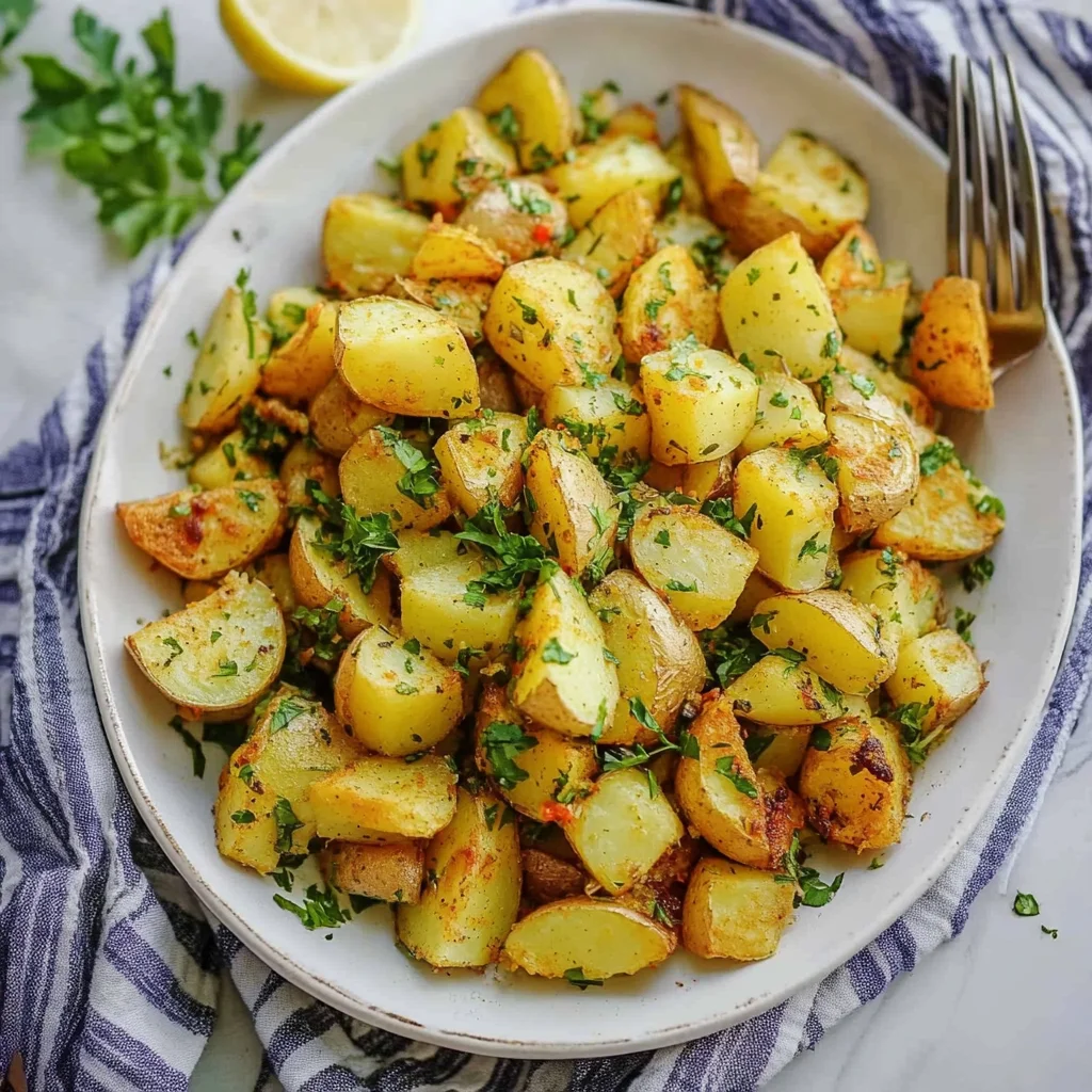 Lebanese Spicy Potatoes (Batata Harra)