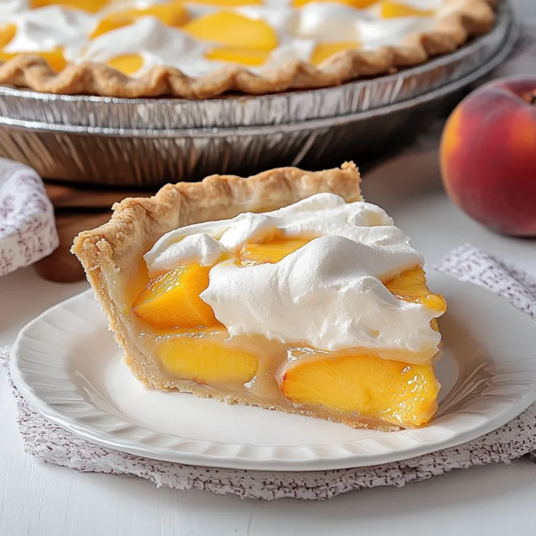 Luscious and Creamy Peaches and Cream Pie You’ll Crave All Summer