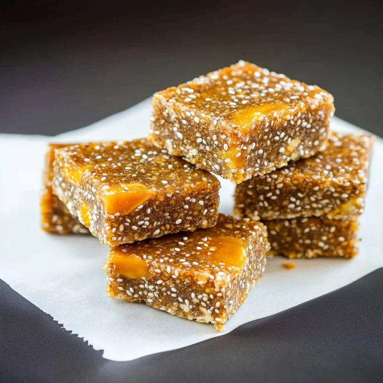 No-Bake Apricot Chia Bars