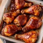 Oven Baked BBQ Chicken Drumsticks