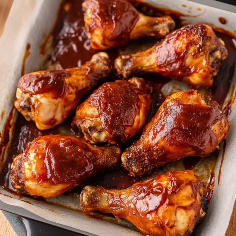 Oven Baked BBQ Chicken Drumsticks