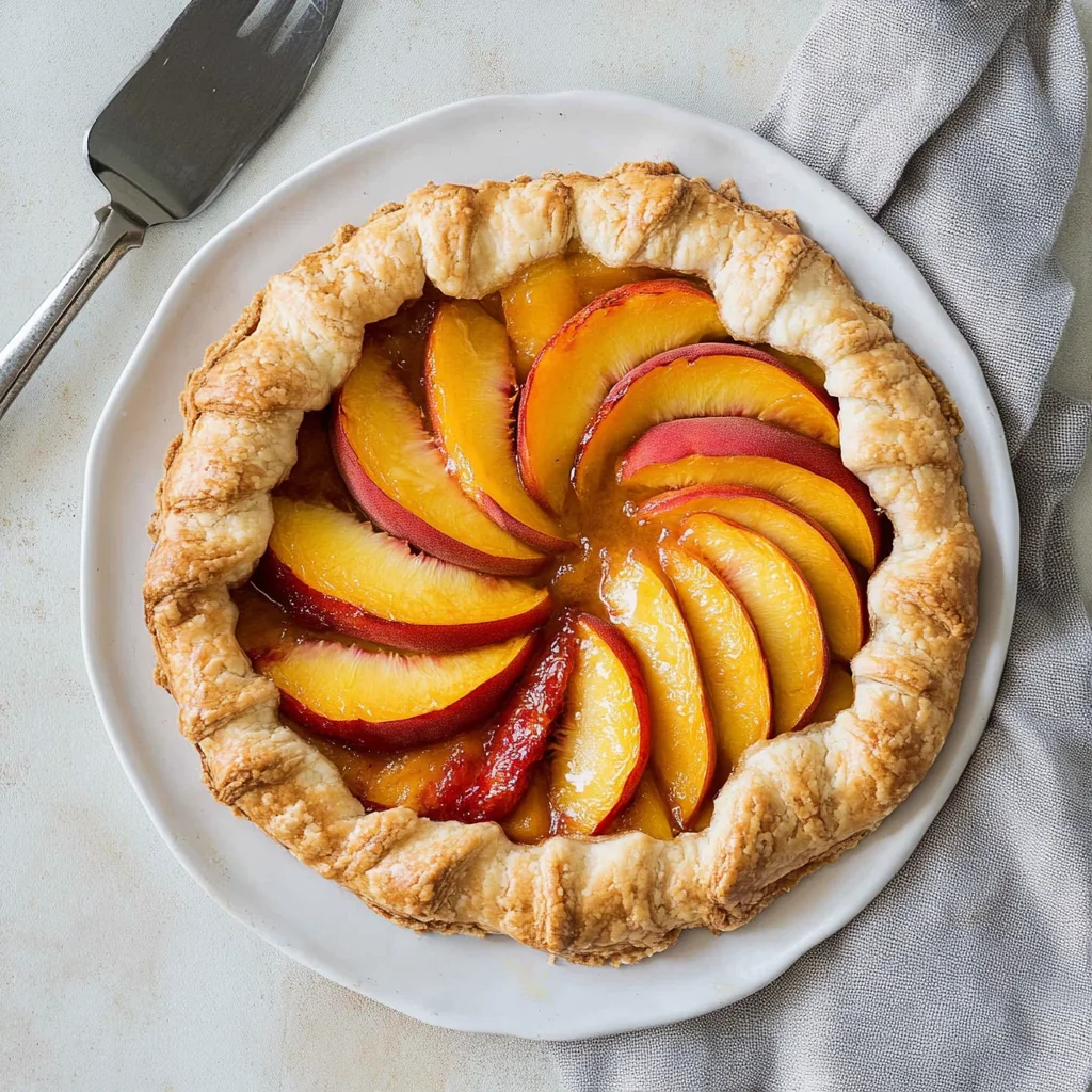 Peach Galette