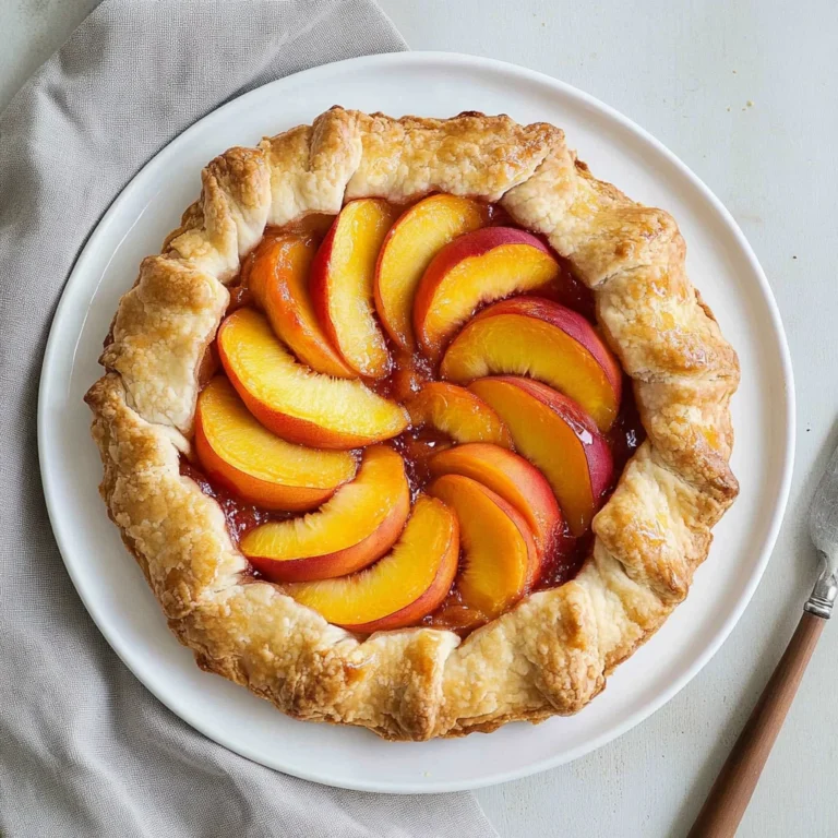 Peach Galette