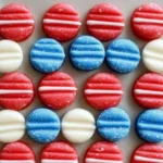 Red, White and Blue Patriotic Peppermint Patties
