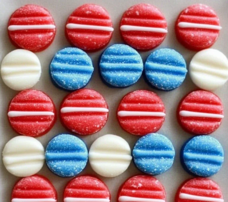 Red, White and Blue Patriotic Peppermint Patties