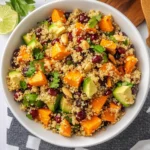 Roasted Sweet Potato Quinoa Salad