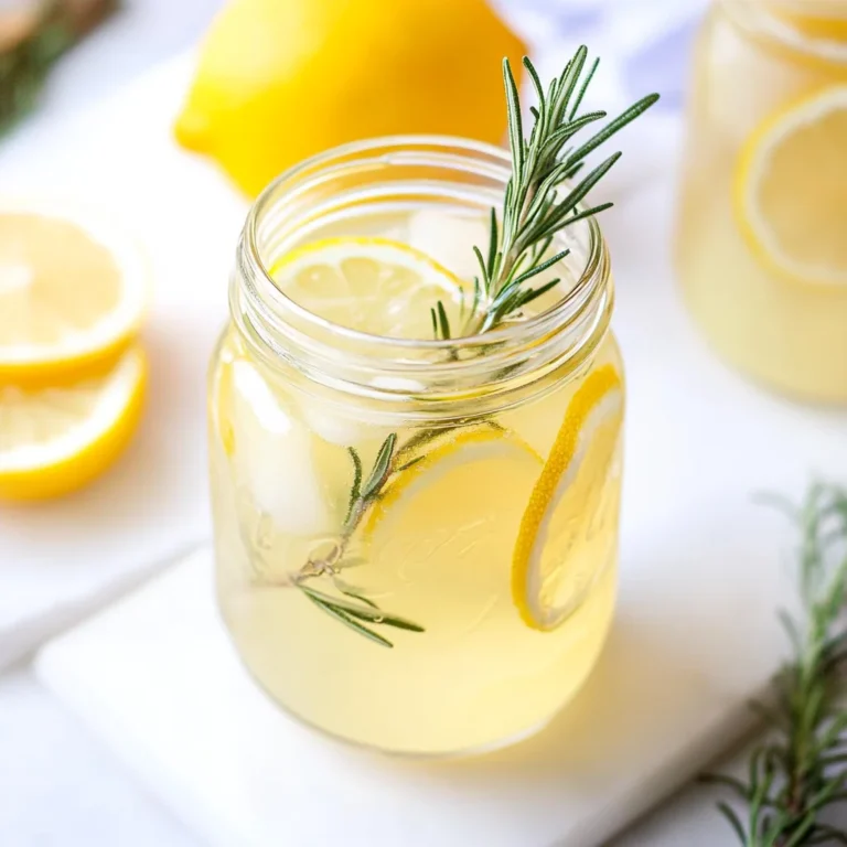 Rosemary Lemonade