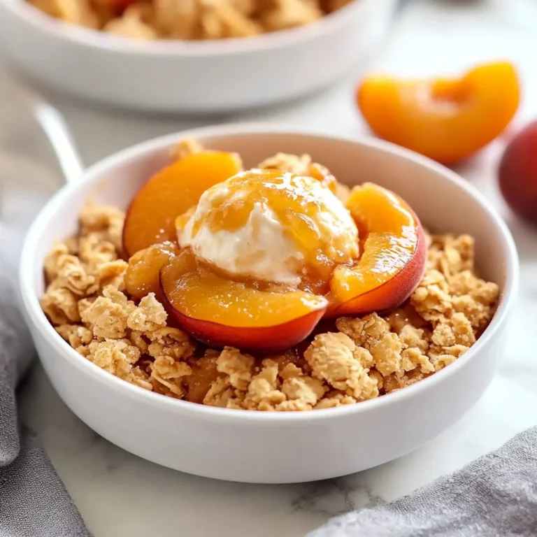 Warm Apricot Crisp