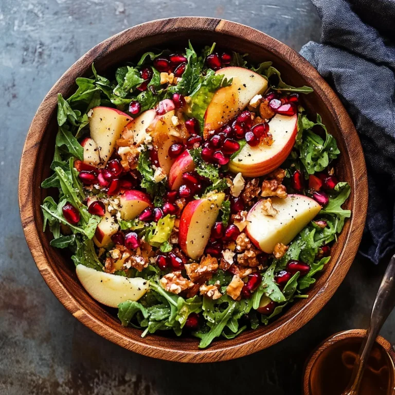Apple Pomegranate Salad