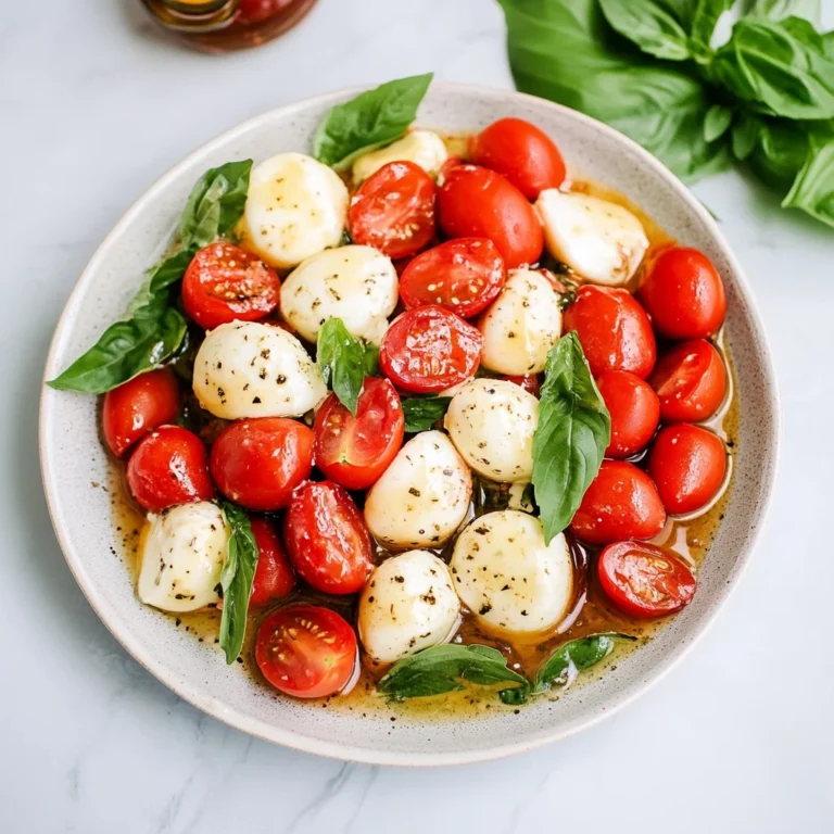 Caprese Salad Dressing Recipe