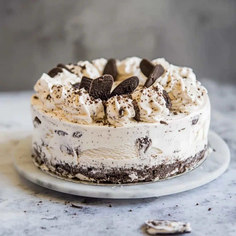 Cookies and Cream Ice Cream Cake