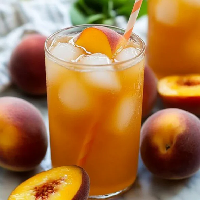 Easy Peach Tea Recipe!