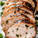 Garlic Balsamic Crusted beef Tenderloin