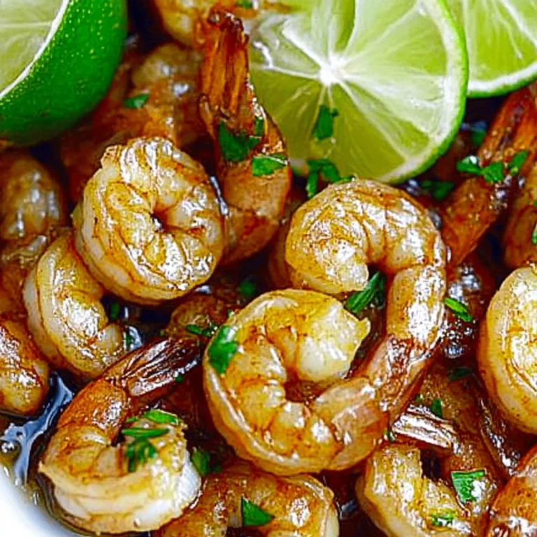Garlic Honey Lime Shrimp Recipe
