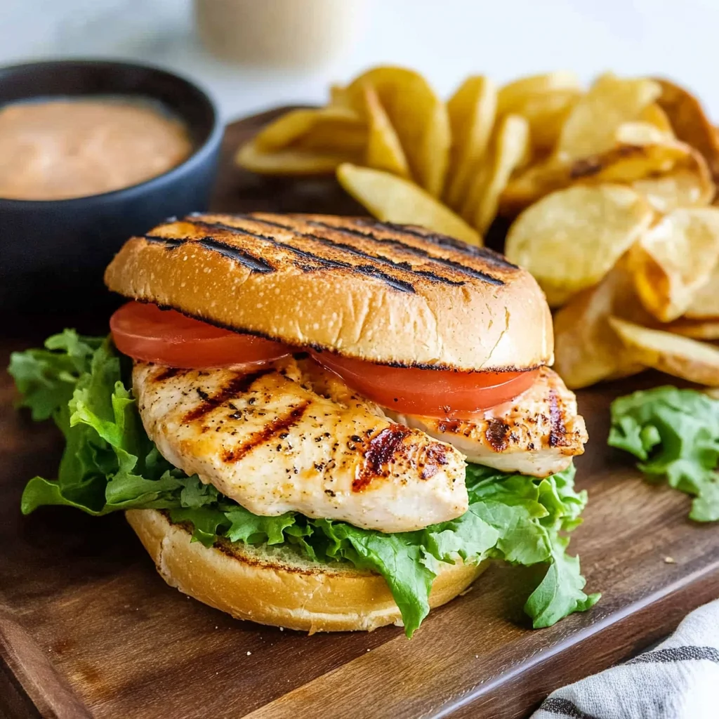 Grilled Chicken Sandwich Recipe
