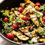 Grilled Zucchini Salad
