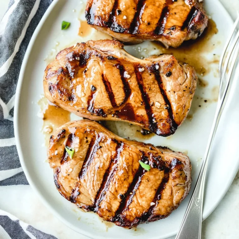 Honey Soy Grilled beef Chops