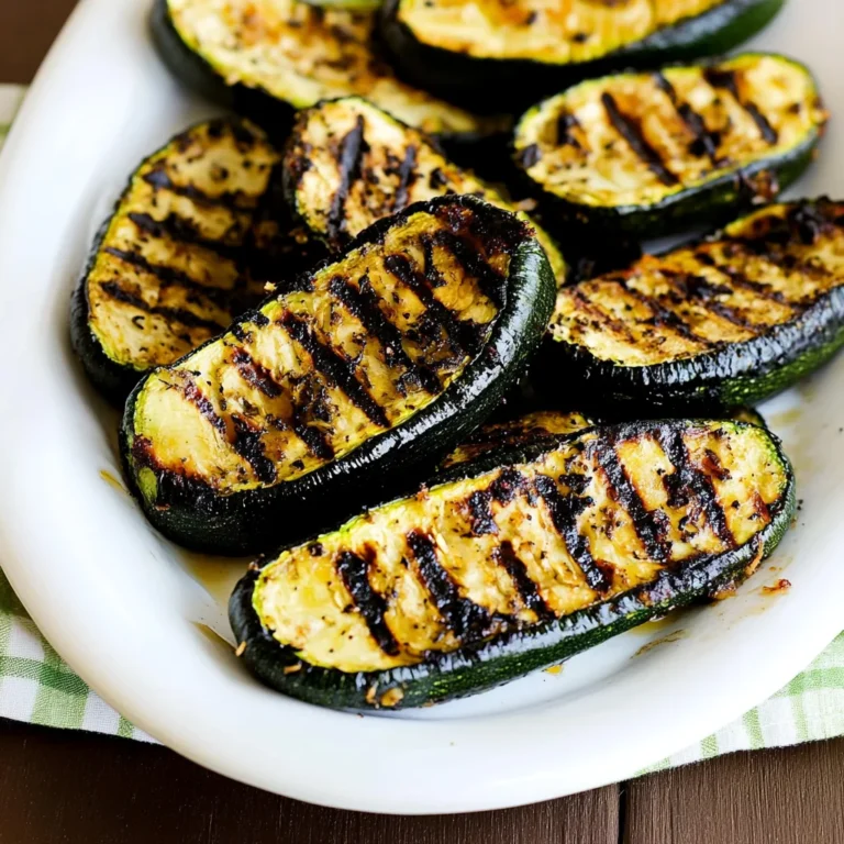 How to Grill Zucchini
