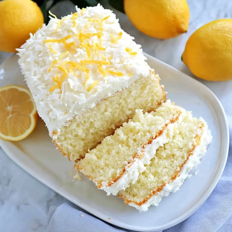 Lemon Coconut Cake