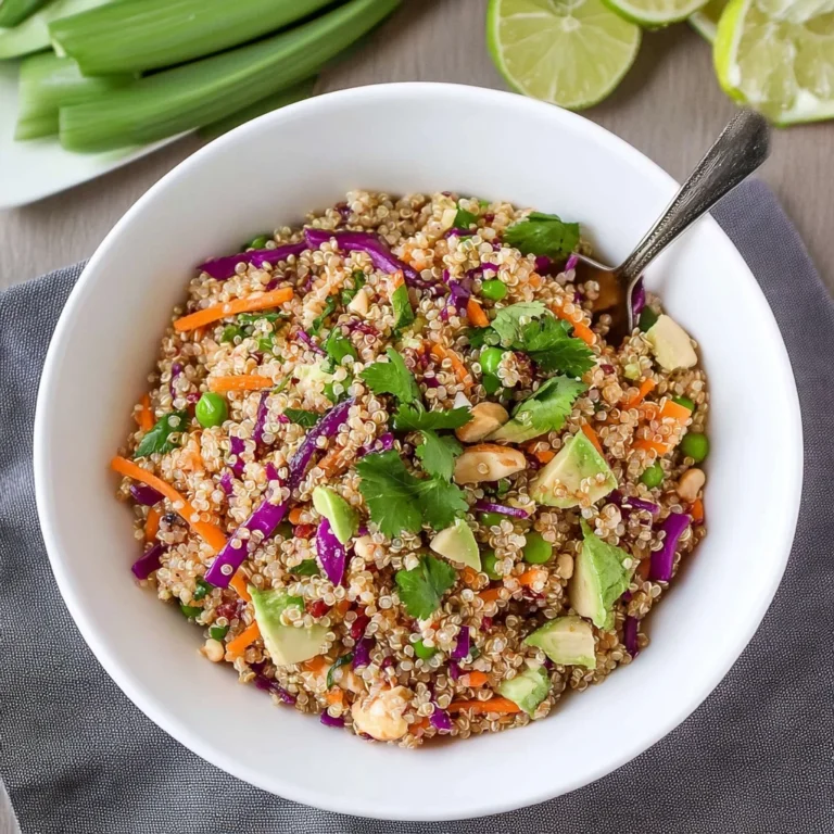 Make-Ahead Asian Quinoa Salad