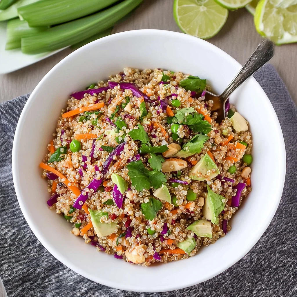 Make-Ahead Asian Quinoa Salad