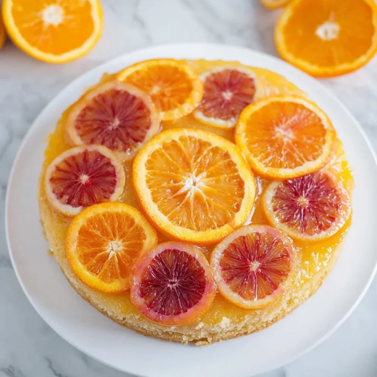 Orange Upside Down Cake