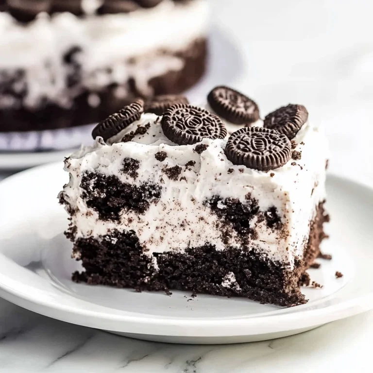 Oreo Poke Cake