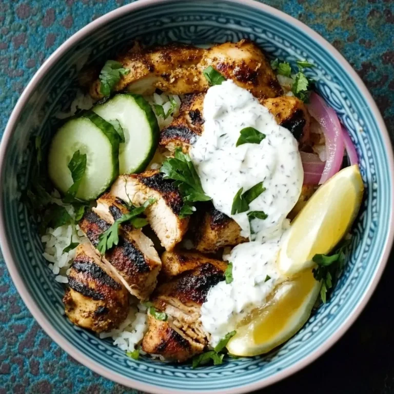 Shawarma-Spiced Grilled Chicken with Garlic Yogurt Sauce