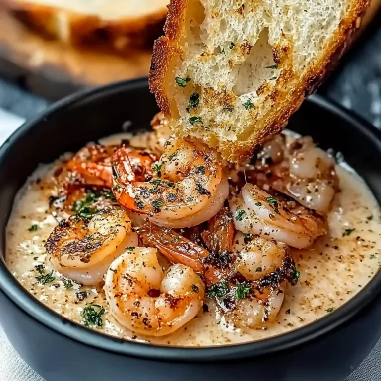 Shrimp Scampi Bowls with Garlic Bread