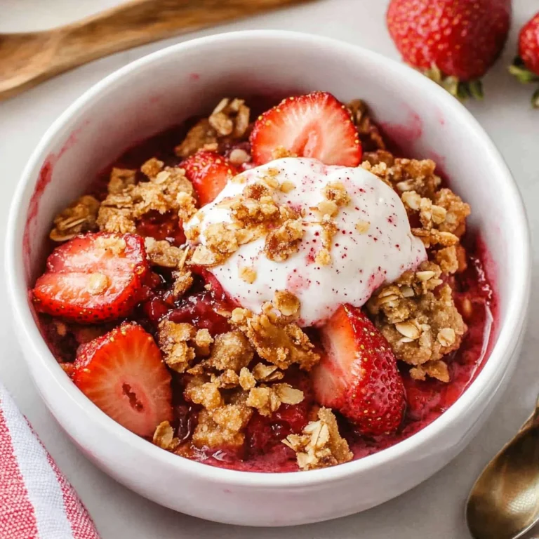 Strawberry Crisp