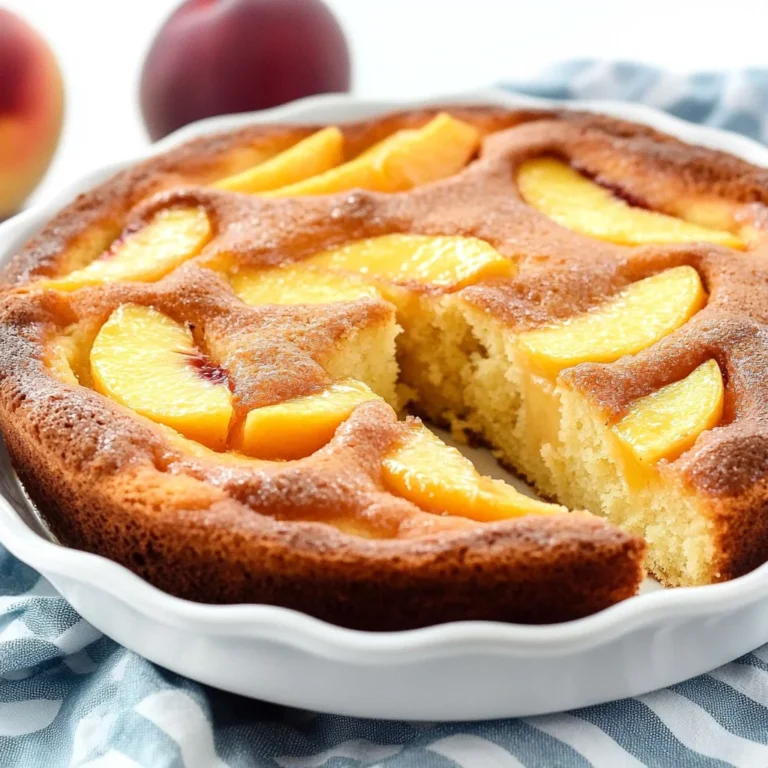Summer Peach Cake (Simple + ScVanilla Extract (Alcohol-Free)ptious)