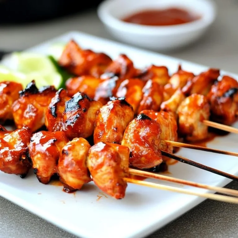 The Best BBQ Chicken Skewers Recipe