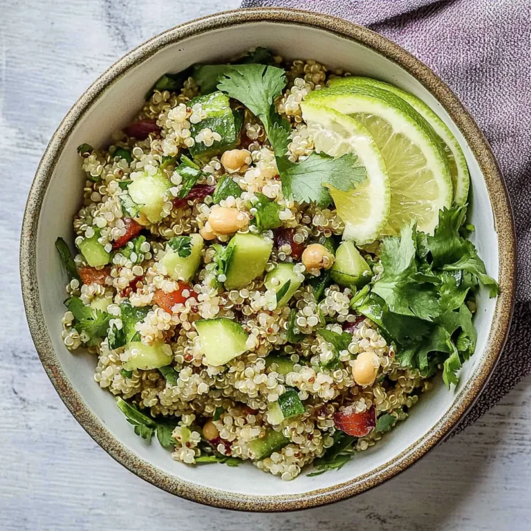 Cilantro Lime Quinoa Salad