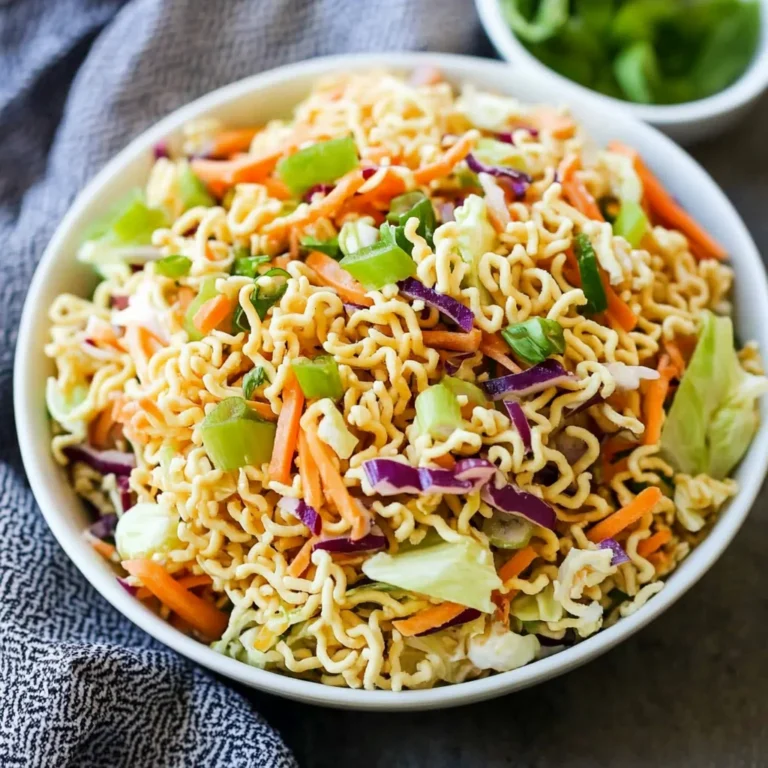 Crunchy Ramen Noodle Salad