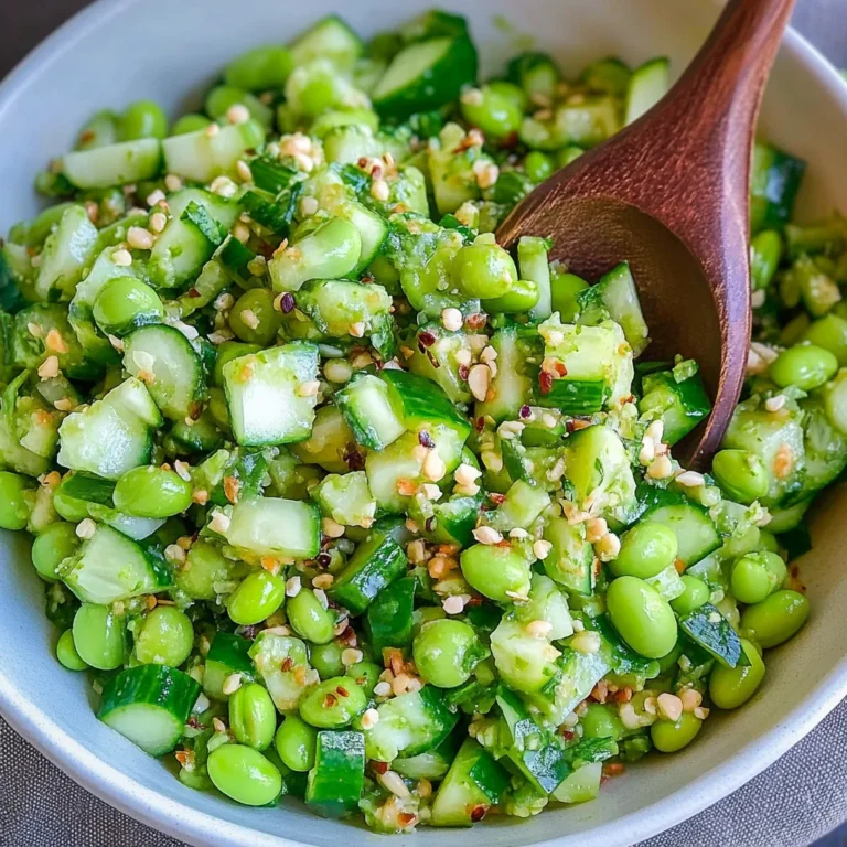 Cucumber Edamame Salad