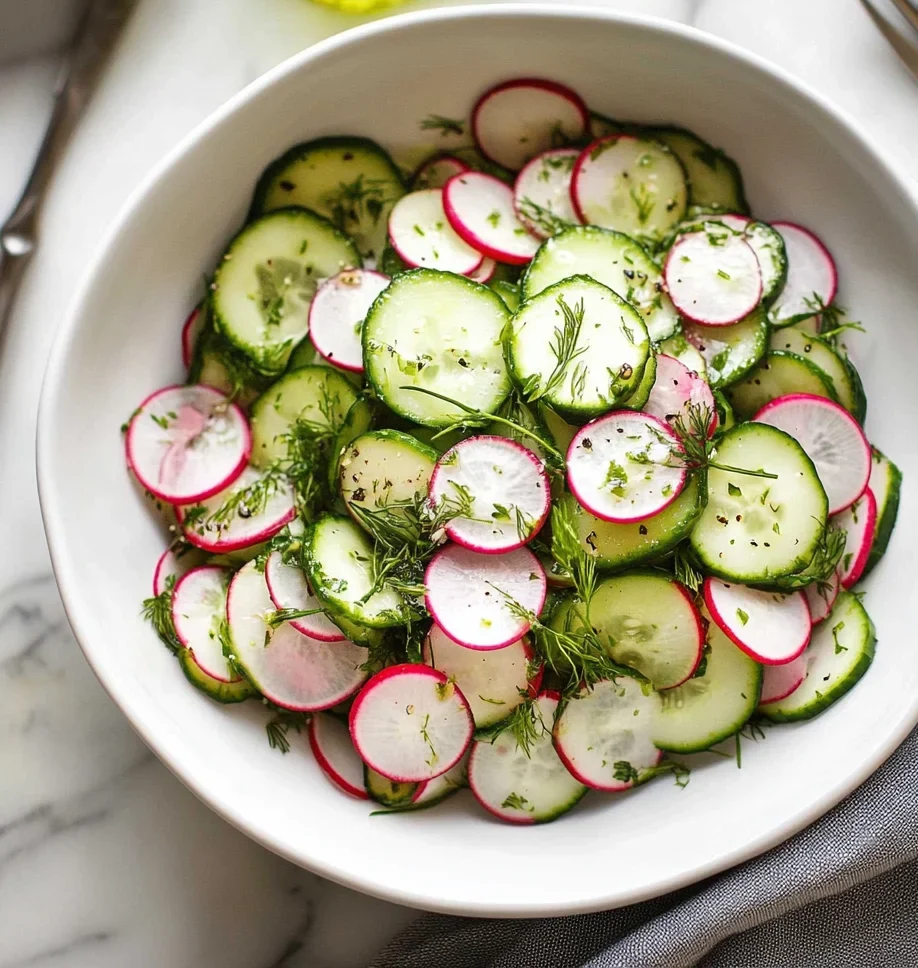 Cucumber Radish Salad