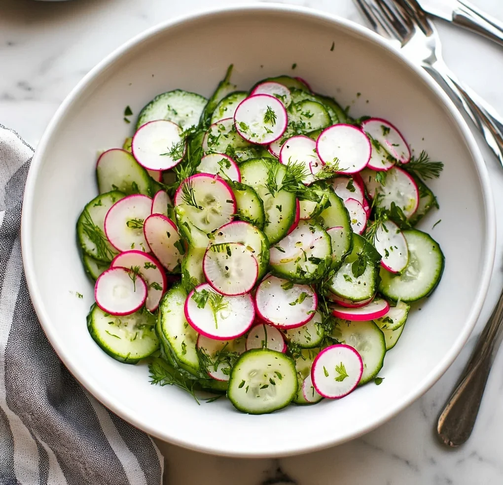Cucumber Radish Salad