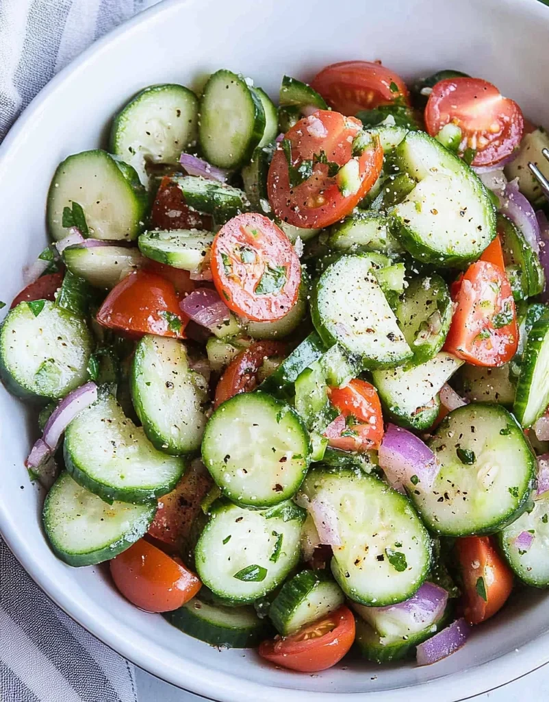Cucumber Tomato Salad