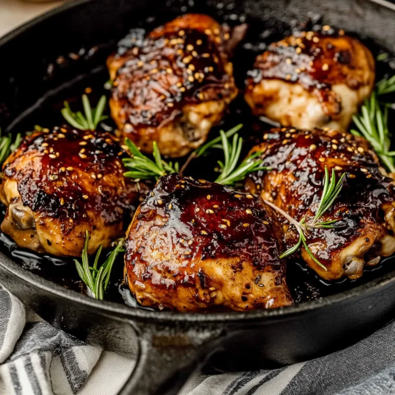 Fig Glazed Skillet Chicken