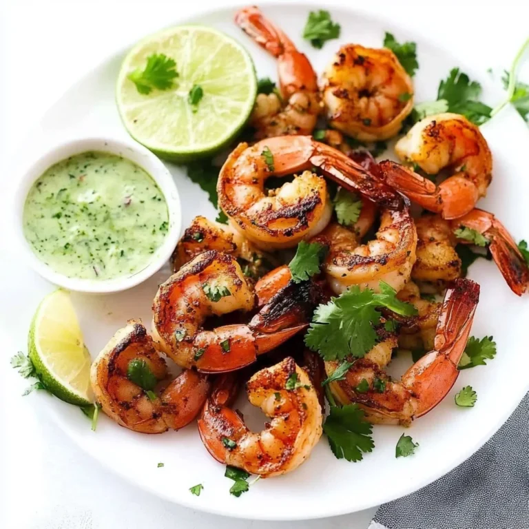 Grilled Cilantro Lime Shrimp