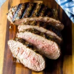 Grilled Mojo-Marinated beef Tenderloin