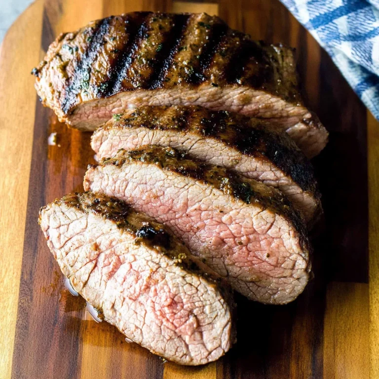 Grilled Mojo-Marinated beef Tenderloin